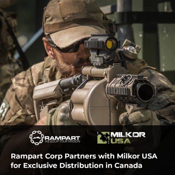 Rampart Announces Exclusive Partnership with Milkor USA in Canada • Spotter Up